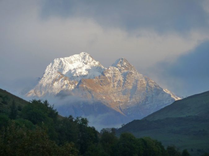 pic de Hourgade en vallée du Louron