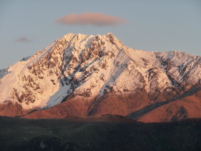 Lever de soleil sur l'Arbizon