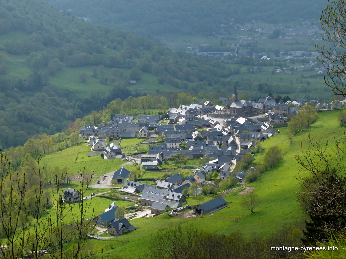 azet en vallée d'Aure dans les hautes-Pyrénées