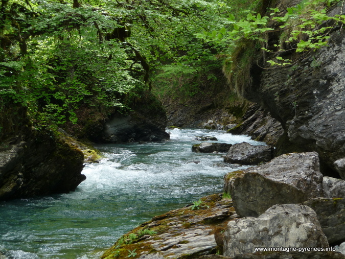 Rio Irués dans le Sobrarbe