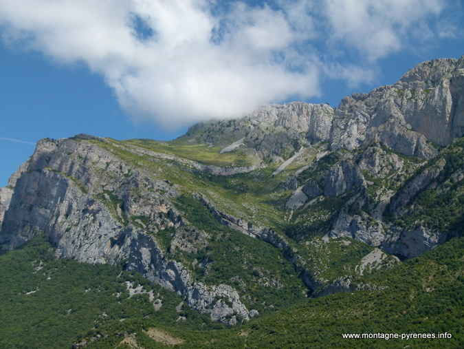 Peña Montañesa en Sobrarbe Aragon