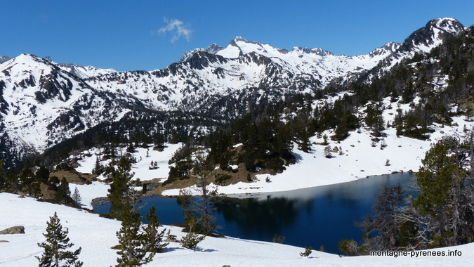 lac inférieur de Bastan Hautes-Pyrénées