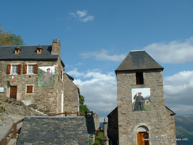 bergers à Soulan dans les Hautes-Pyrénées