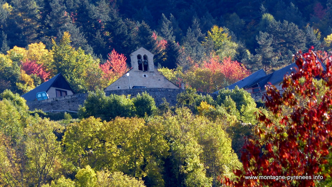 Grailhen dans les Hautes-Pyrénées en automne