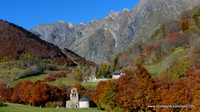 automne en vallée d'Aure Pyrénées