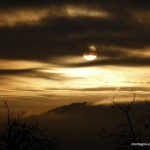 lever de soleil sur Saint-Gaudens en Comminges