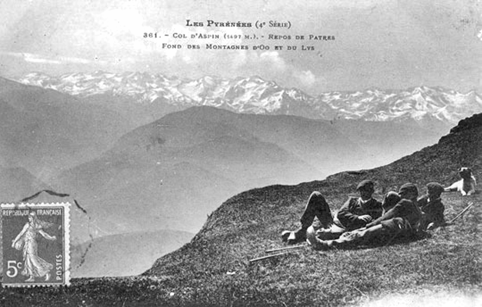 Au repos sur les hauteurs d'Aspin